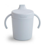 Mushie | Trainer sippy cup |Cloud