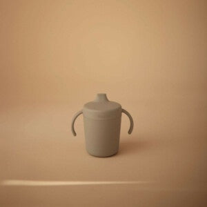 Mushie | Trainer sippy cup | | sage