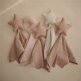 Mushie l Knuffeldoek maan lovey blush