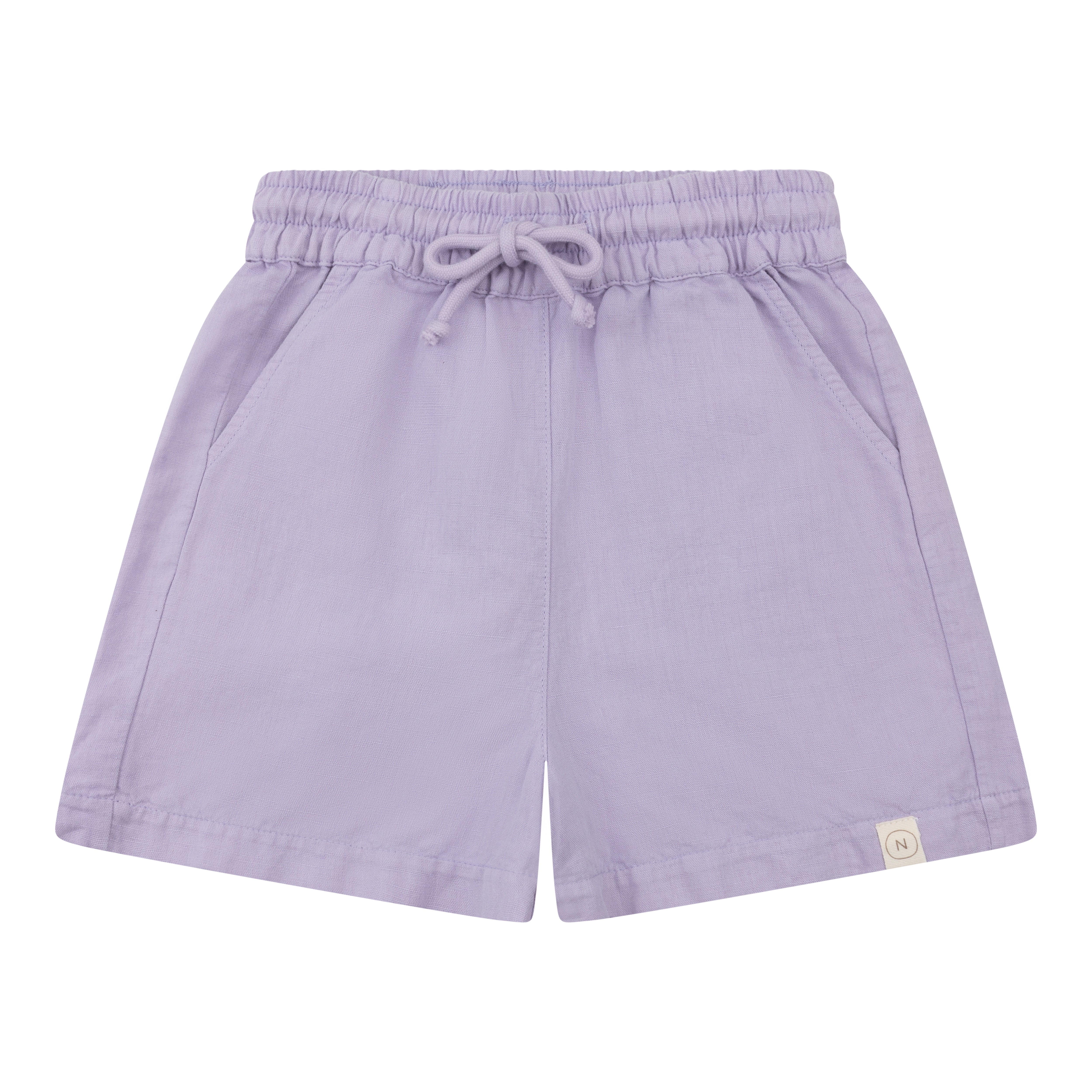 Navy Natural | Niels short linnen lila