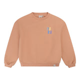 Navy Natural | Oversized sweater peach NN