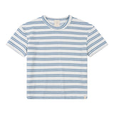 Navy Natural | Sem t-shirt bath Terry blue stripe