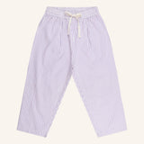 Navy natural | Mex pants - lila stripe