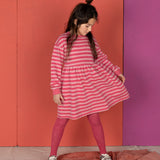 Nixnut | Fod dress | Cherry Stripe