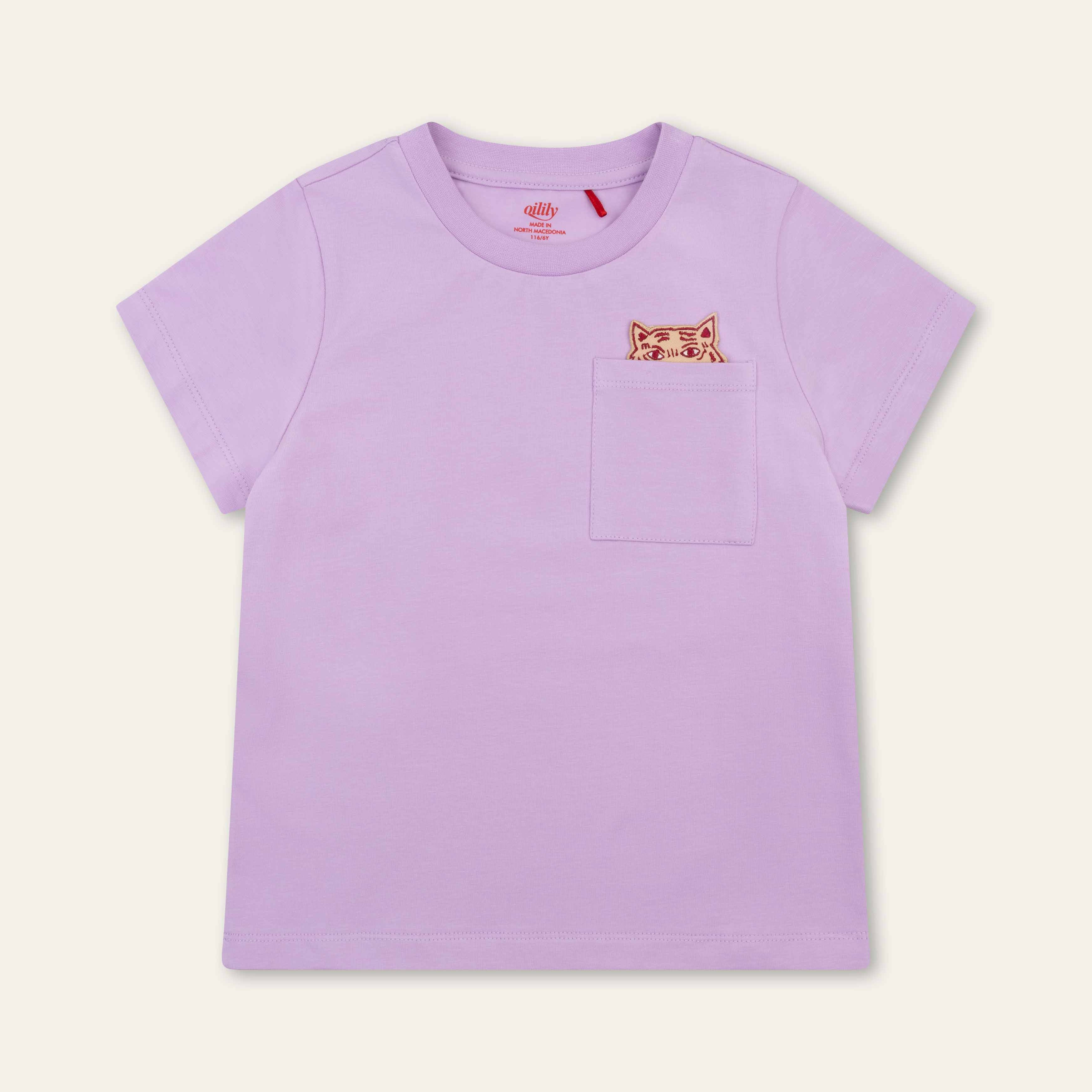 Oilily | Tak s.sl. t-shirt with pocket orchid bloom