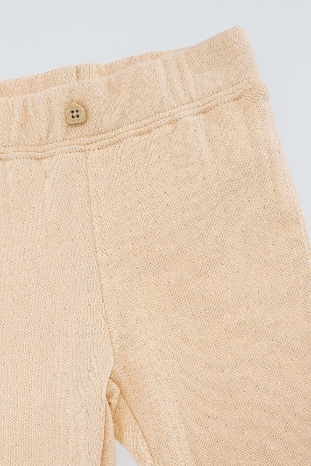 Petit Maison|Sky Jersey Pants with button|Honey Peach