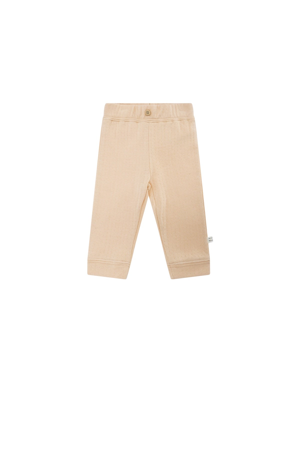 Petit Maison|Sky Jersey Pants with button|Honey Peach