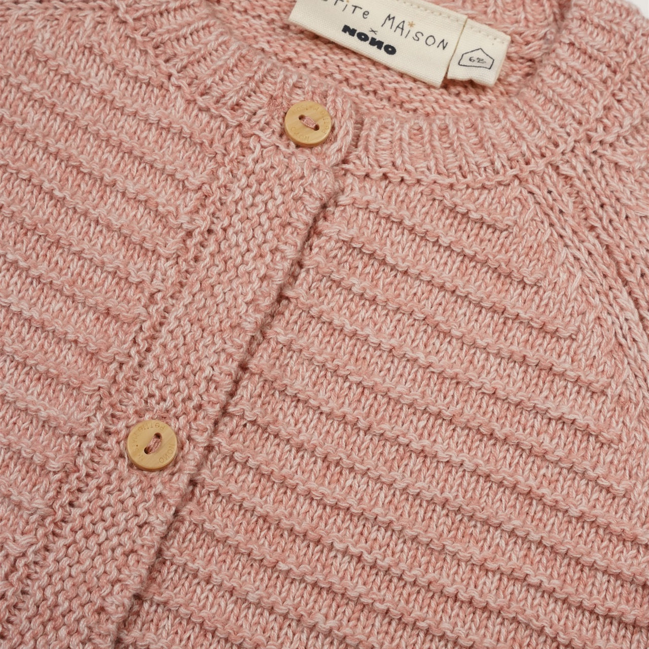 Petit maison | Kiki knitted vest | pastel pink