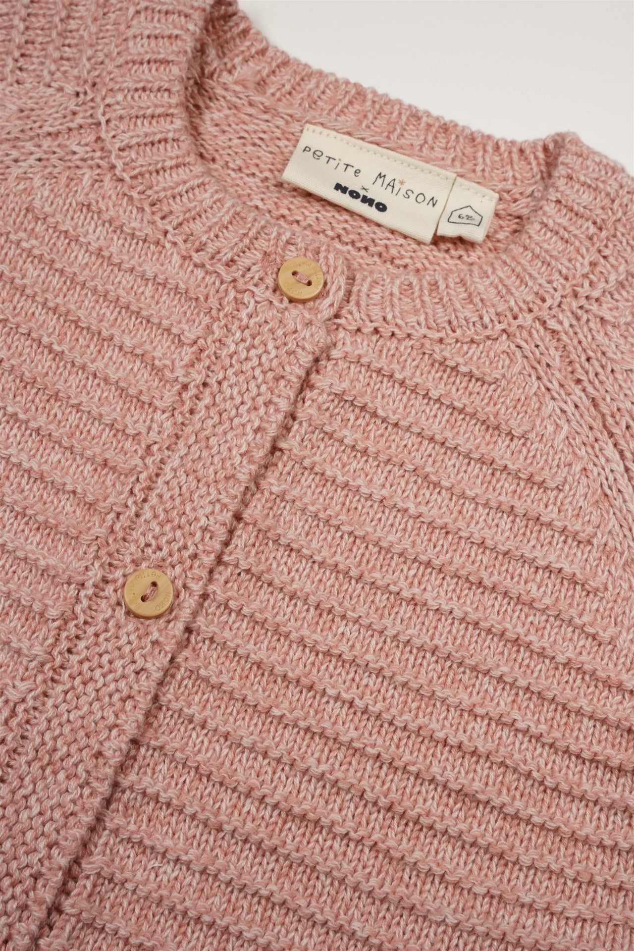 Petit maison | Kiki knitted vest | pastel pink