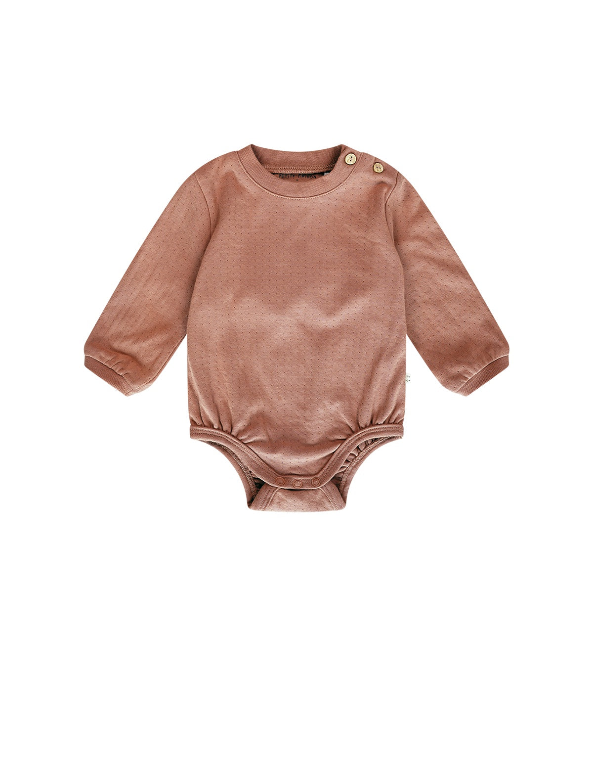Petit maison | Scout boxy romper | Caramel