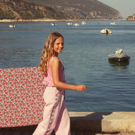 Piupiuchick Flare trousers lilac