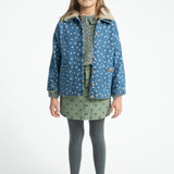 Piupiuchick | Short skirt olive green w/ black hearts