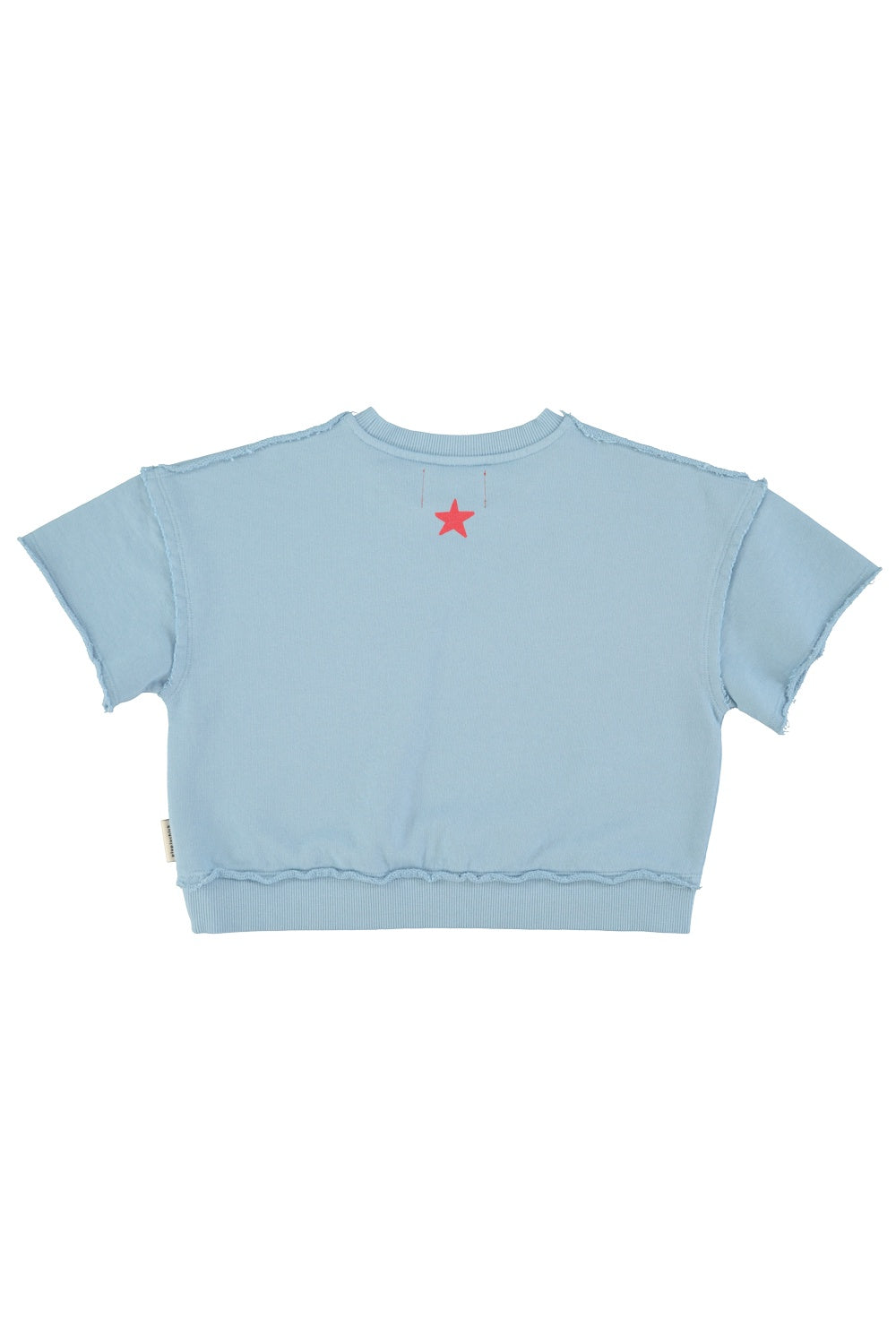 Piupiuchick Sweatshirt SS blue w/ A print