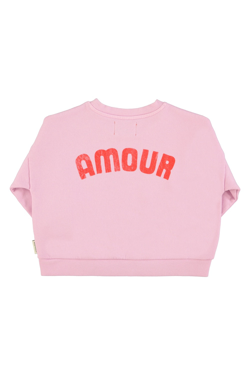 Piupiuchick Sweatshirt lilac w/ red heart