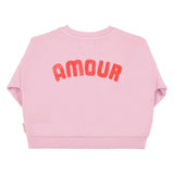 Piupiuchick Sweatshirt lilac w/ red heart