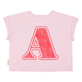 Piupiuchick T-shirt lilac w/ A print