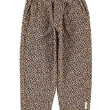 Piupiuchick | Unisex trousers brown w/ animal print