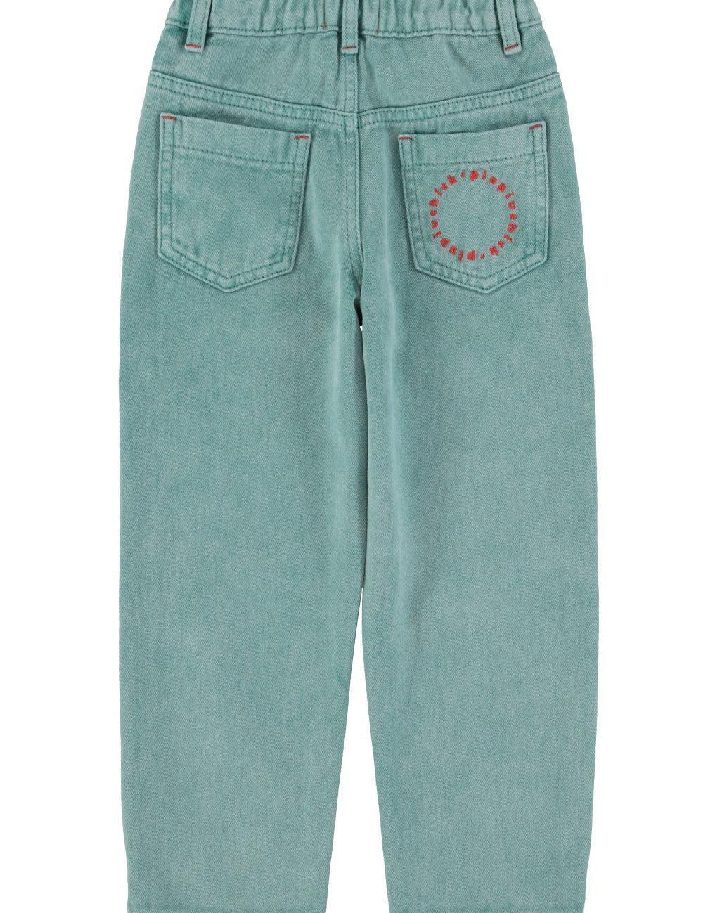 Piupiuchick Unisex trousers washed green