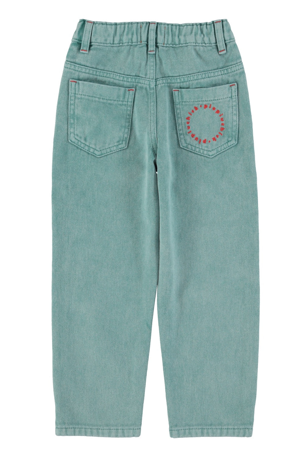 Piupiuchick Unisex trousers washed green