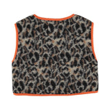Piupiuchick | Waistcoat grey animal print
