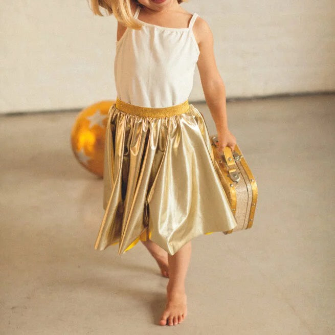 Ratatam | Swirling skirt gold