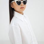 Repose Ams | Boxy blouse | Crips white