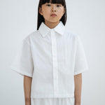 Repose Ams | Boxy blouse | Crips white