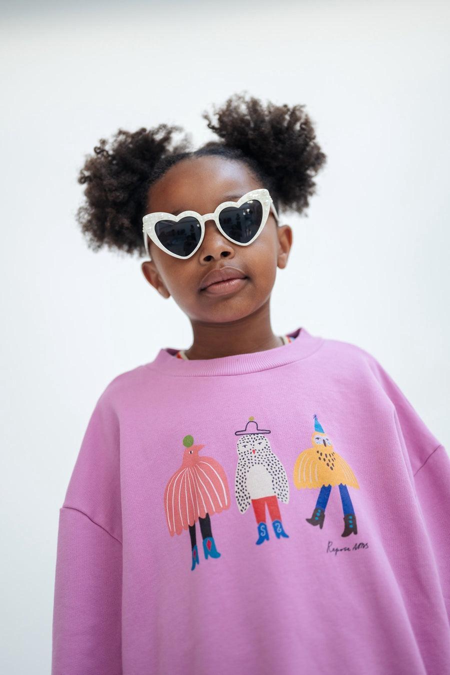 Repose Ams | Cozydrop sweater | Mauve orchid