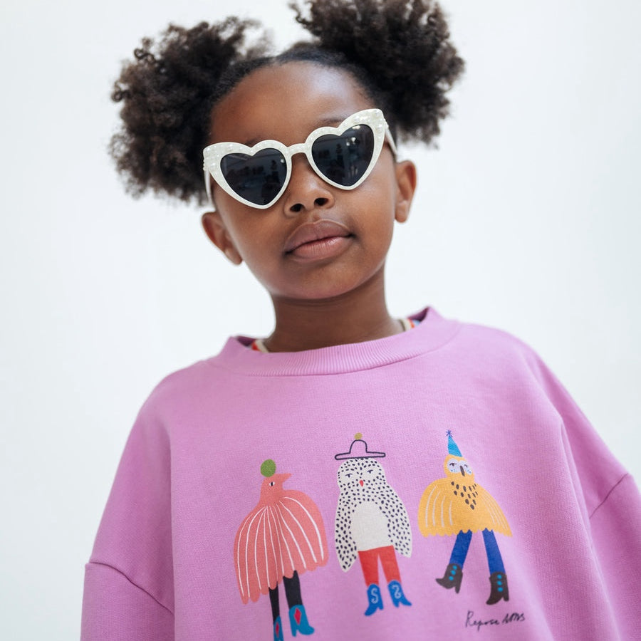 Repose Ams | Cozydrop sweater | Mauve orchid