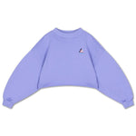 Repose Ams | Crop heart sweater | Glacier bloom