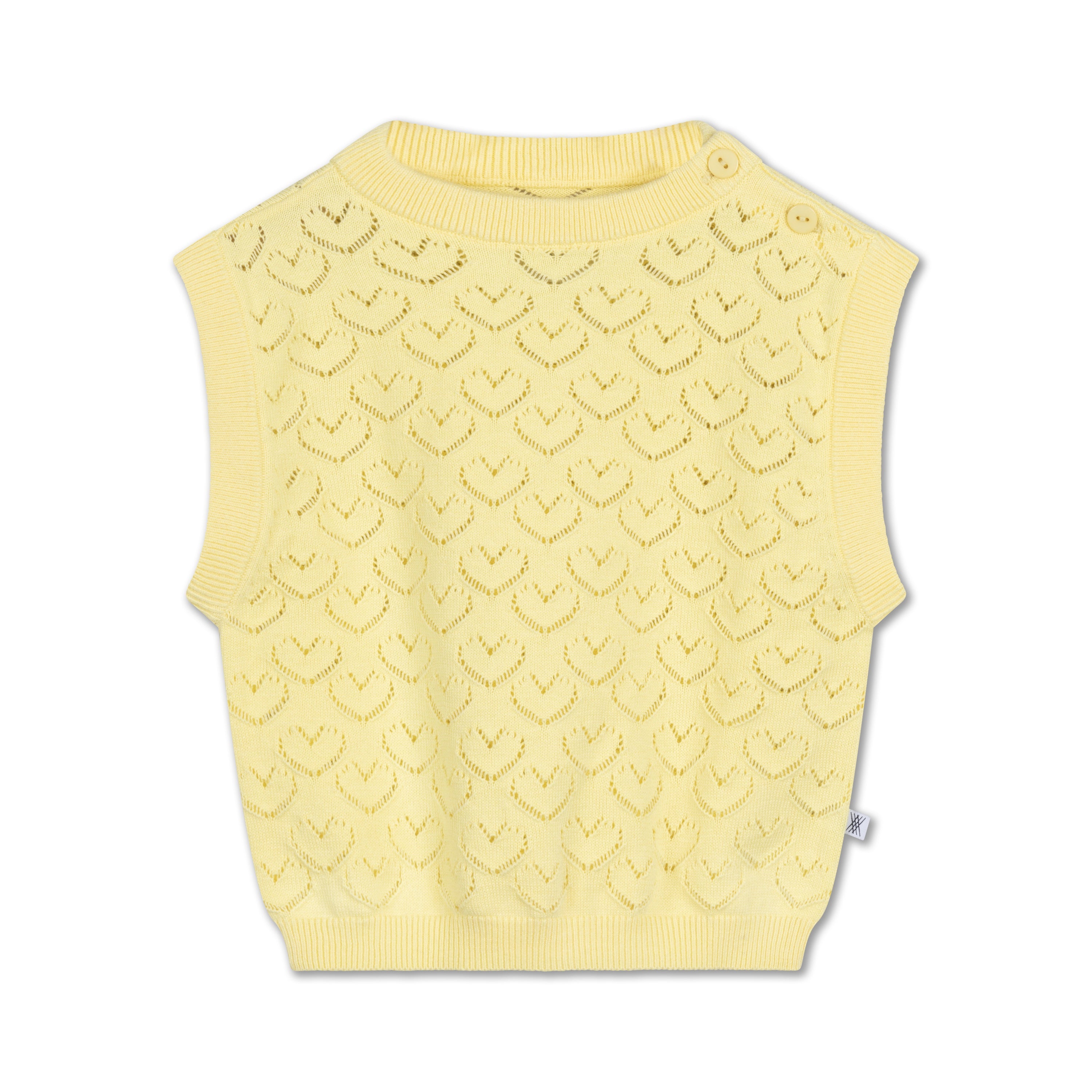 Repose Ams | Knit spencer Soft yellow