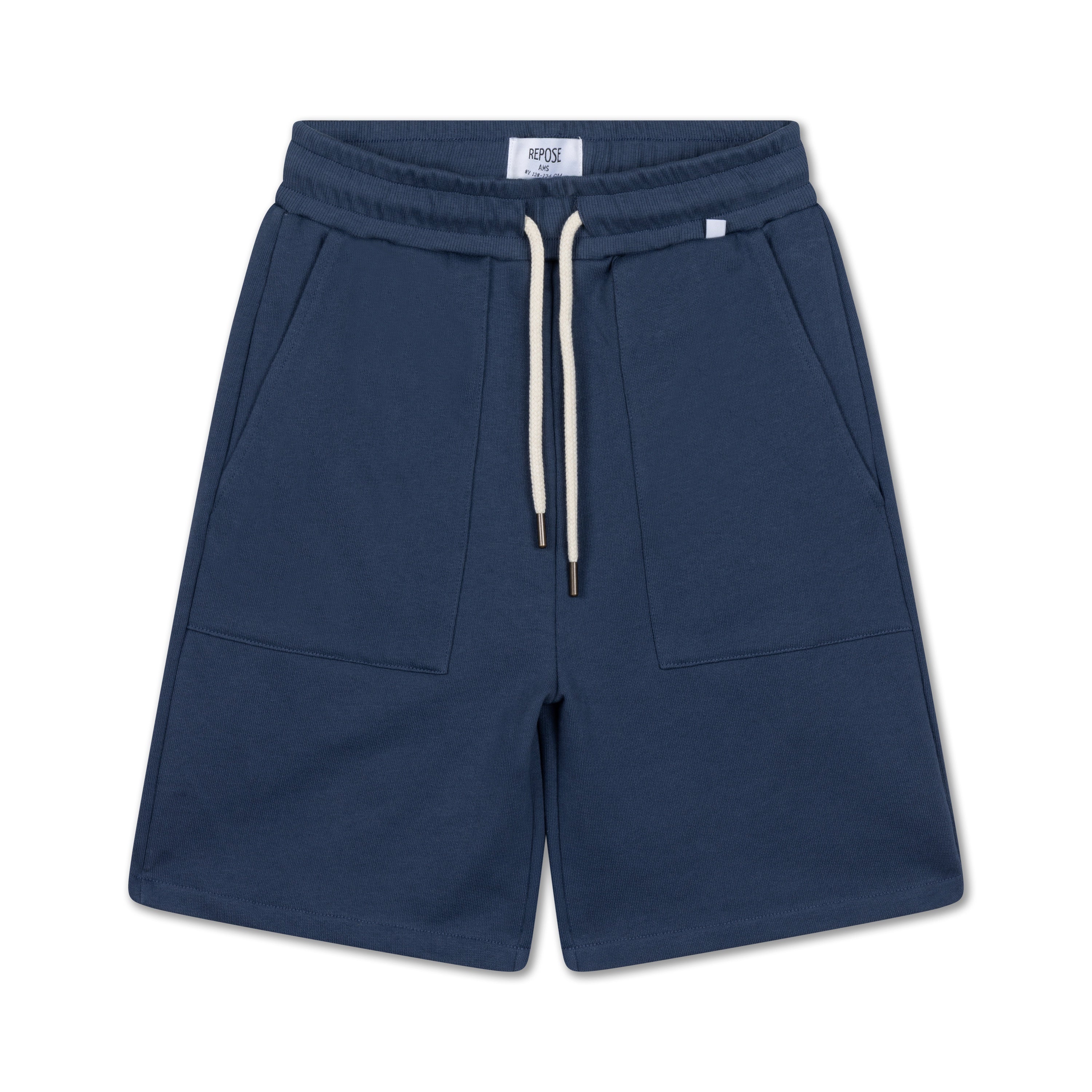 Repose Ams | Midi short deep sea blue