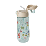 Rice | Drinkfles Ocean Print | Blue