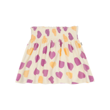 House of Jamie smocked skirt happy hearts