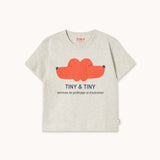 Tiny Cottons | TINY&TINY GRAPHIC TEE cream heather