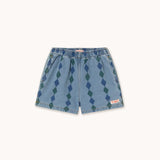 Tiny Cottons | DIAMONDS SHORTS light wash denim