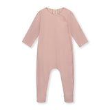 Gray Label | Newborn suit snaps GOTS faded pink
