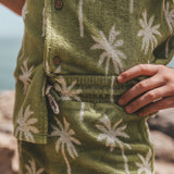 Salted Stories | Beach palms shorts - iguana