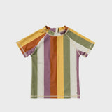 Salted Stories | Multi stripe swim tee multicolor