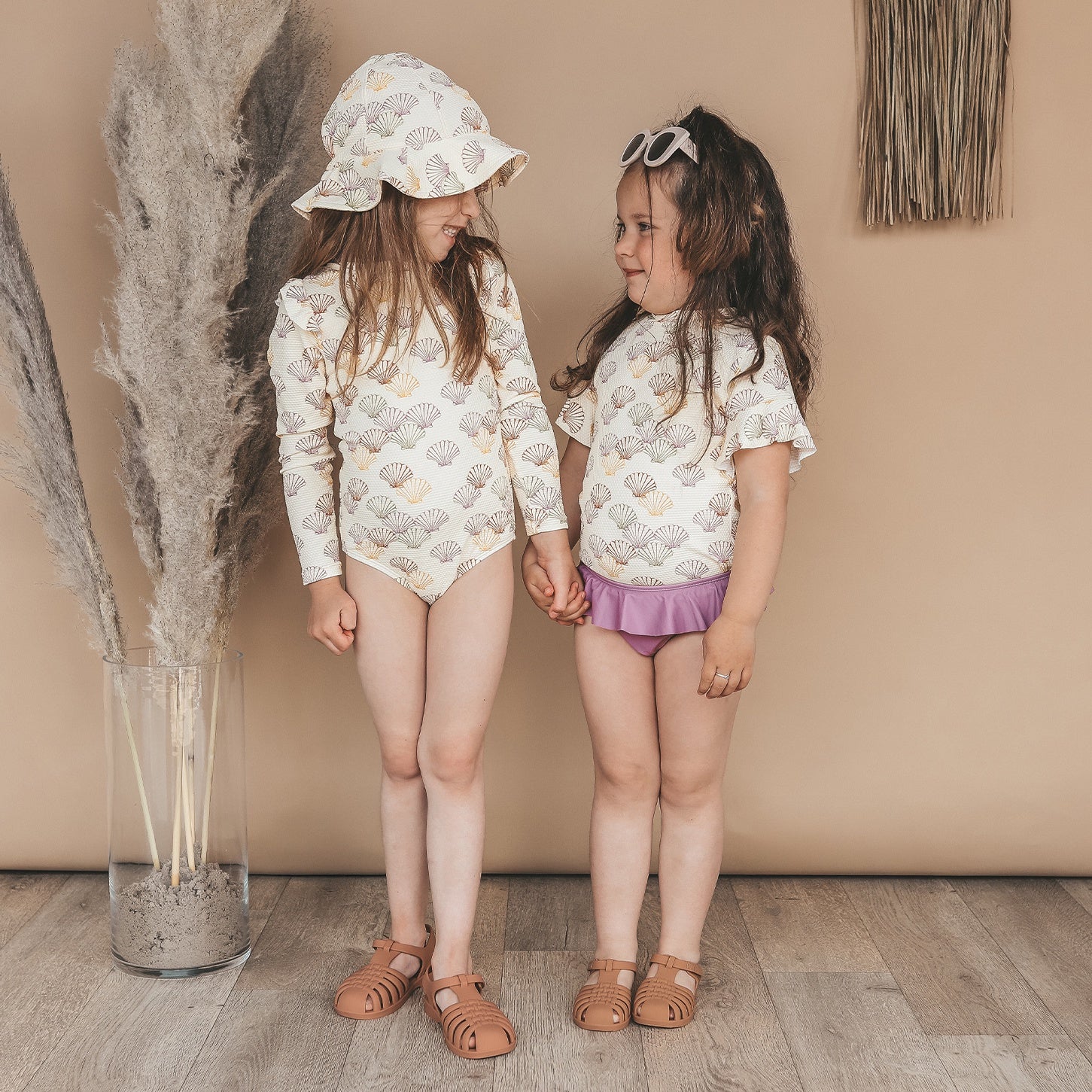 Salted Stories | Shells bodysuit multicolor