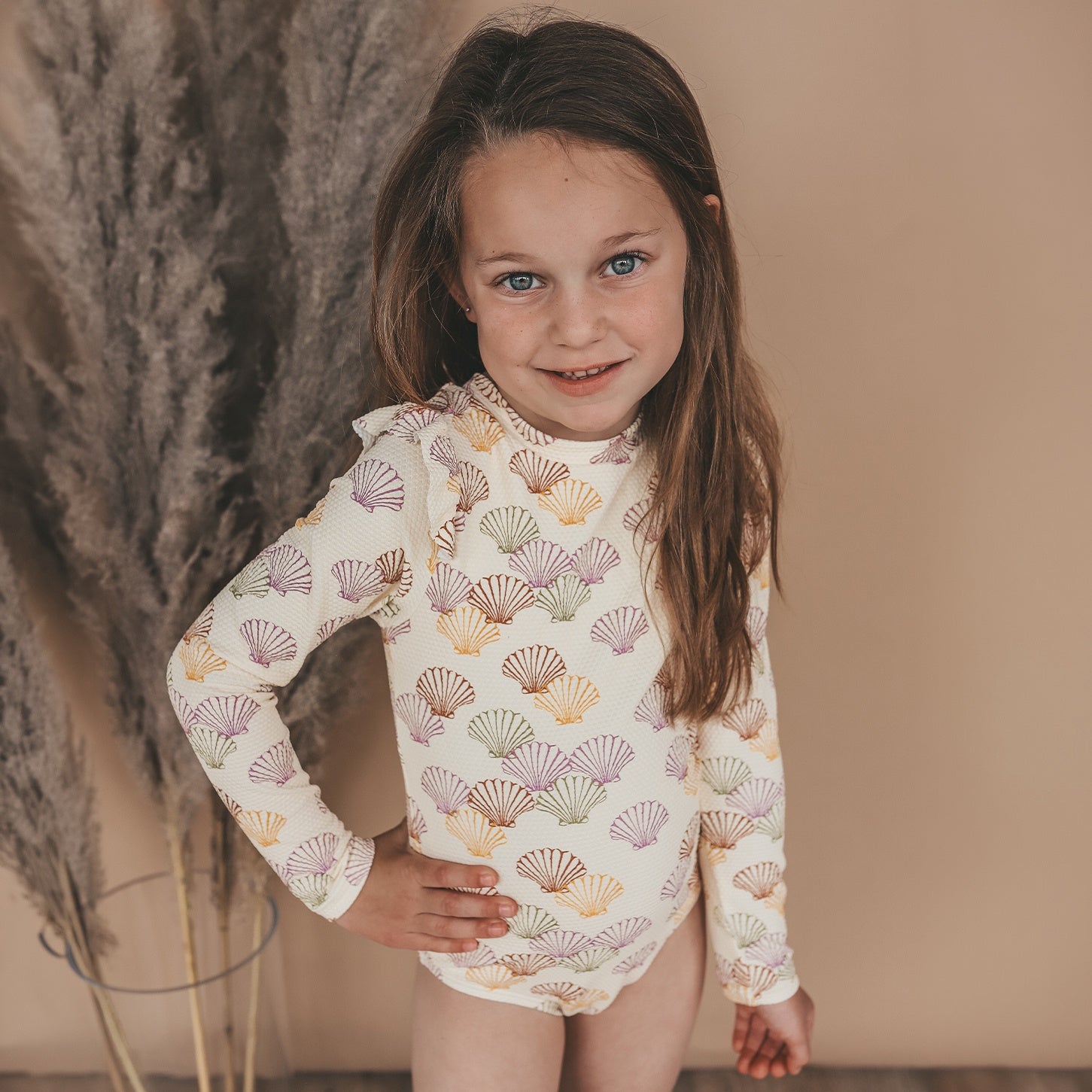 Salted Stories | Shells bodysuit multicolor