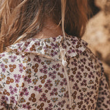 Salted Stories | Sparkly flower bodysuit bombay brown