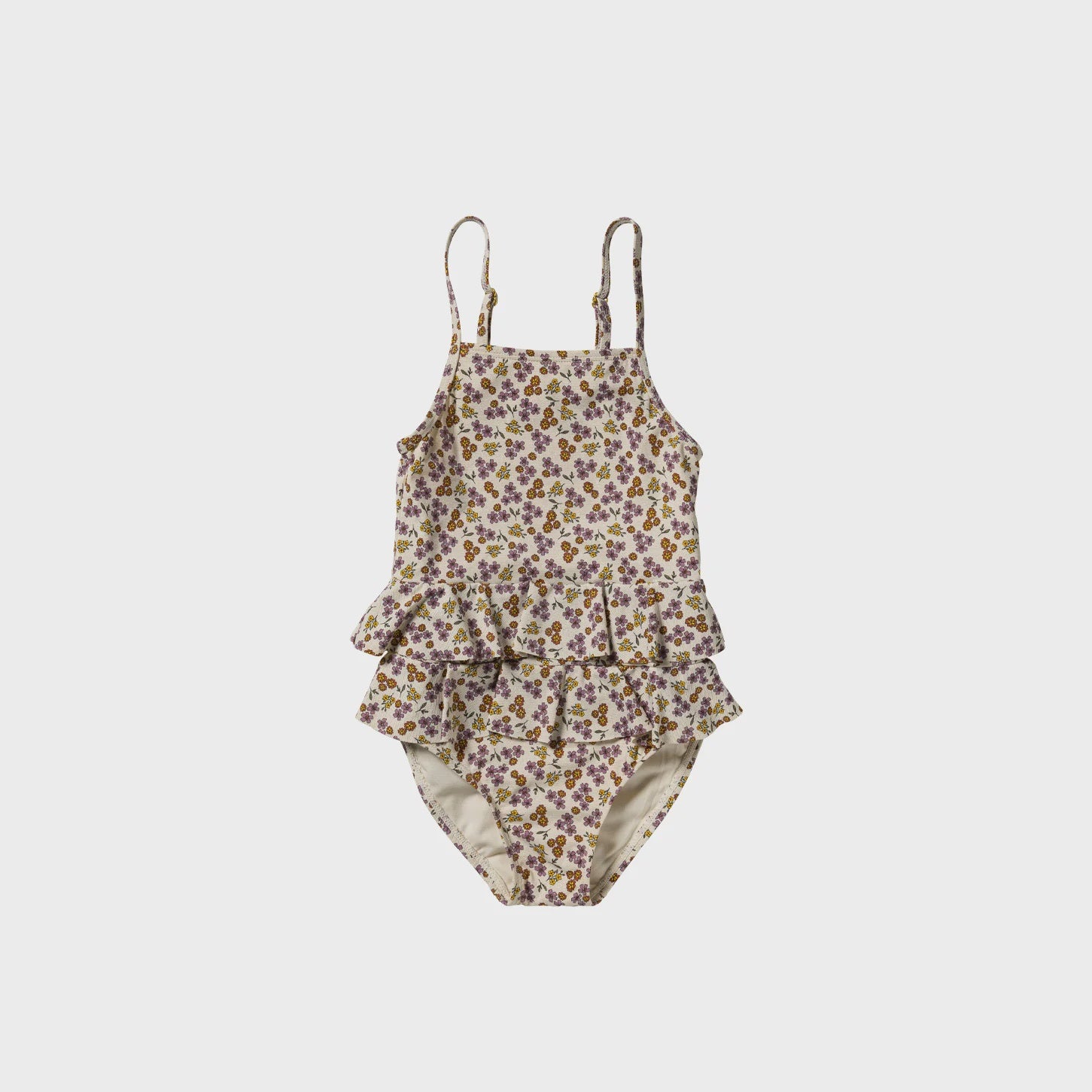 Salted Stories | Sparkly flower swimsuit white swan