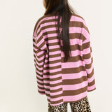 Salty Stitch | Salty Skater Tee Stripes Big/small