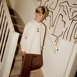 Salty Stitch | Salty Track Pants - Brown