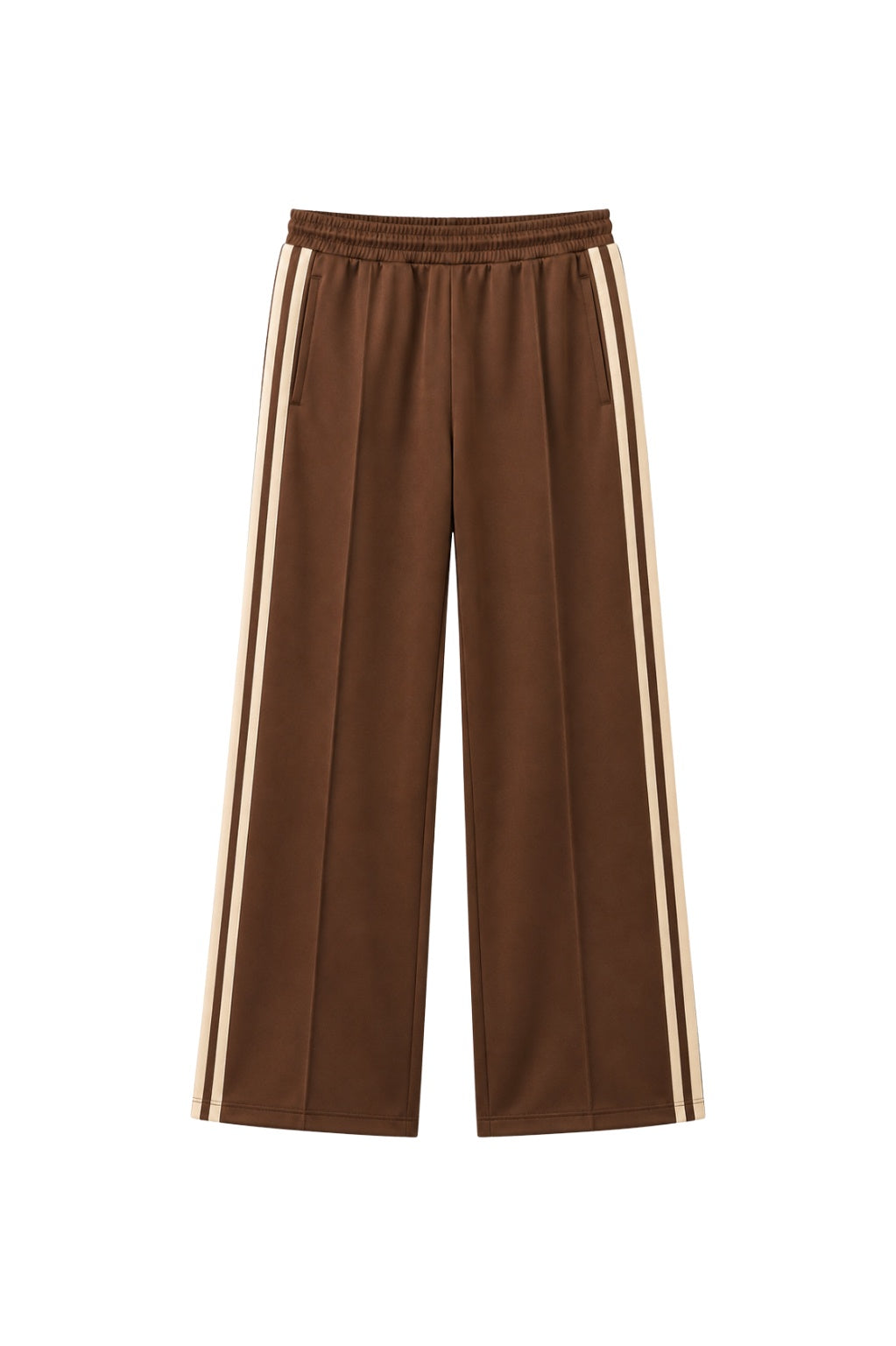 Salty Stitch | Salty Track Pants - Brown