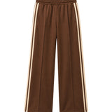 Salty Stitch | Salty Track Pants - Brown