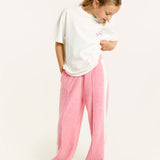 Salty Stitch | Salty track pants pink