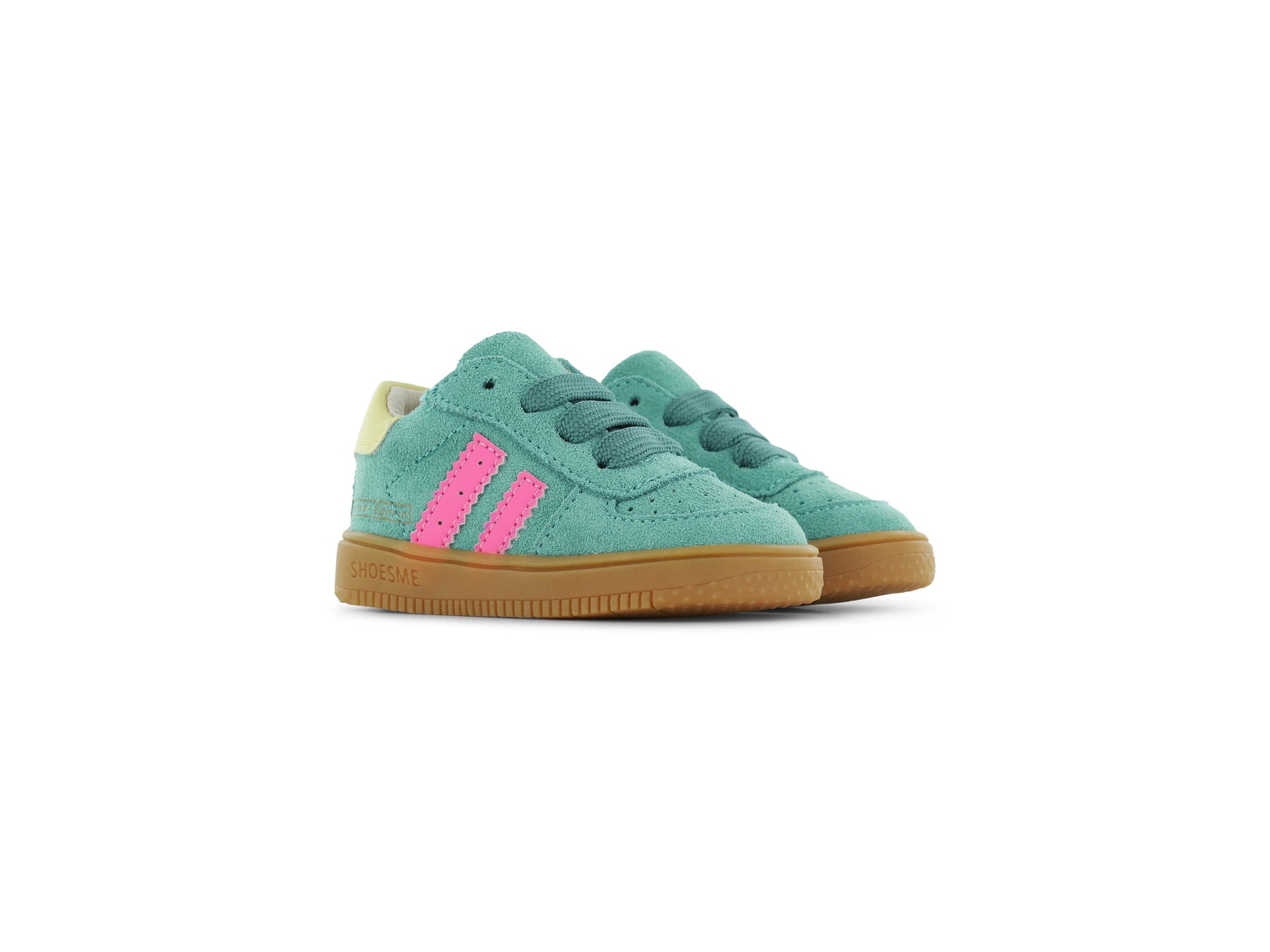 Shoesme | Sneakertje Green pink
