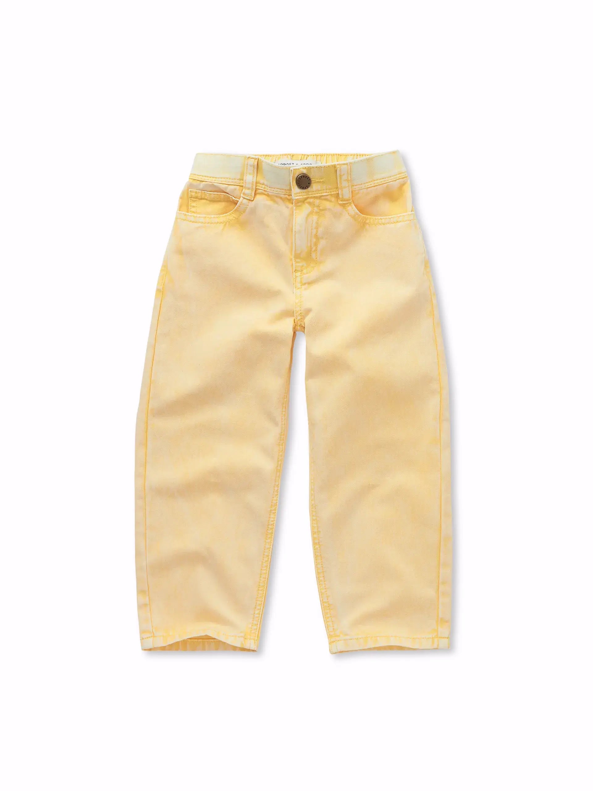 Sproet & Sprout | Denim pants pastel yellow